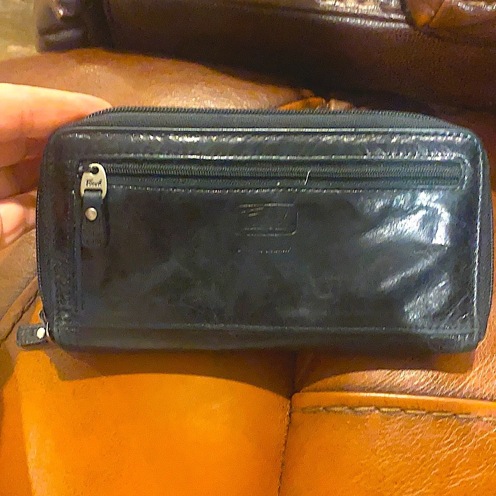 Fossil Black Leather Wallet